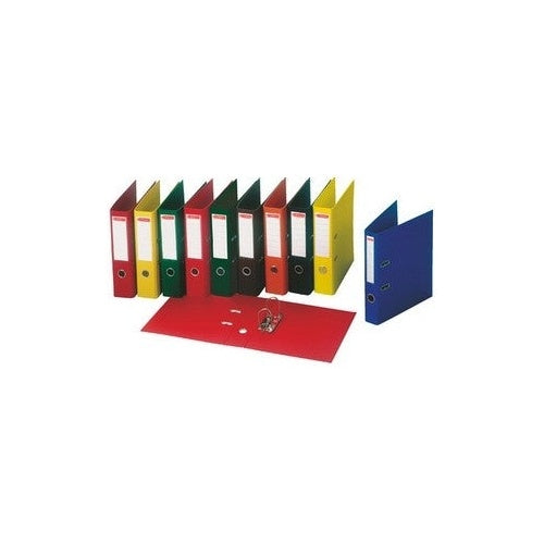 Esselte Plastik-Ordner Standard, DIN A4, 50 mm, fuchsia Einband innen und außen mit PP-Folie kaschiert, mit - 10 Stück (320950) afbeelding 1