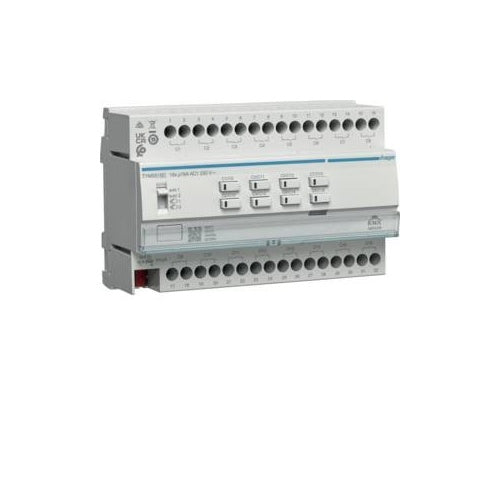 HAGER TYMS616D Schalt-/Jalousieaktor 16/8f. KNX Secure (TYMS616D) afbeelding 1