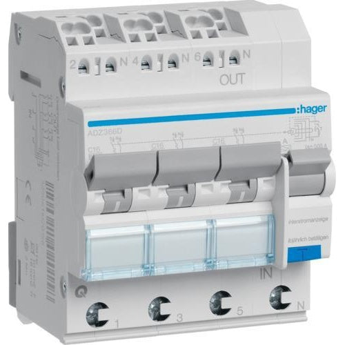 Hager ADZ366D Elektrogehäusezubehör (ADZ366D) afbeelding 1