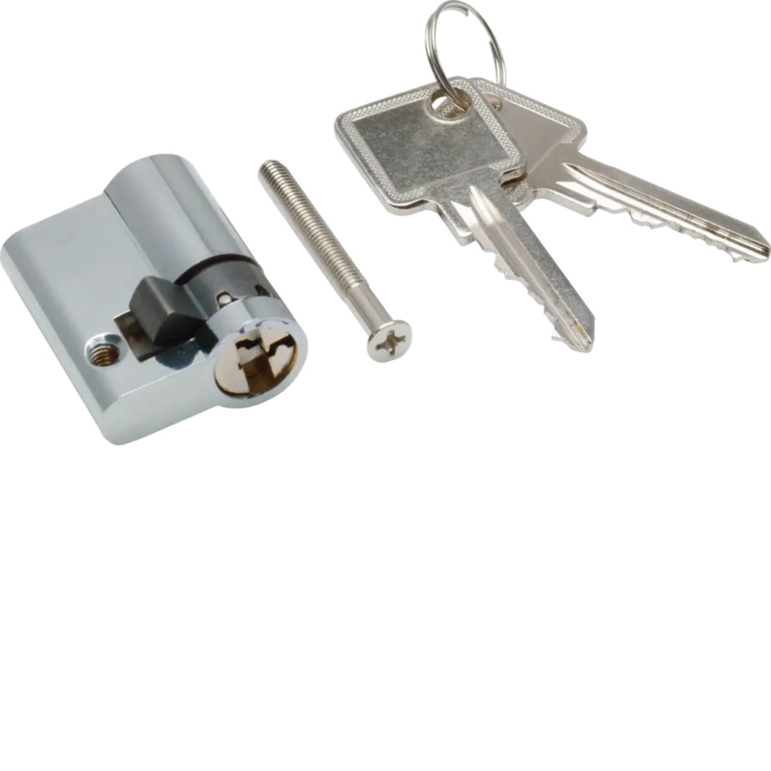 Hager Profilhalbzylinder ZAY50994 mit 2 Schlüsseln 40x20x40 (ZAY50994) - 3250611072416