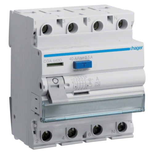 Hager CGA440D Stromunterbrecher 4 (CGA440D) afbeelding 1