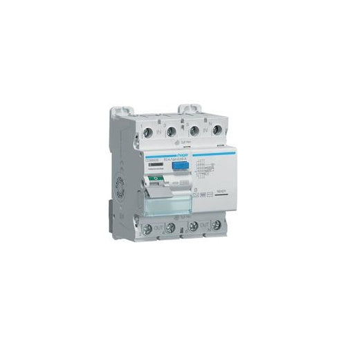 HAGER CDB663E FI-Schutzschalter 4p 10kA 63A 30mA TypB (CDB663E) afbeelding 1
