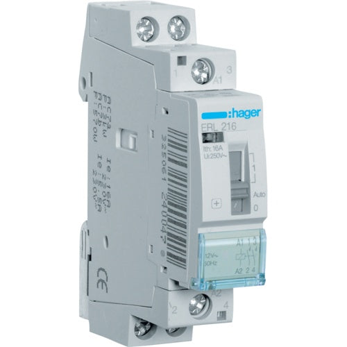Installationsrelais 16A 2S 8/12V ERL216 (ERL216) afbeelding 1