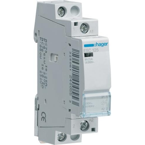 Hager ESC125 Leistungsrelais (ESC125) afbeelding 1
