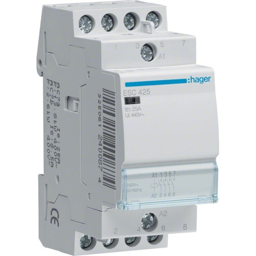 Hager ESC425 Leistungsrelais 4 (ESC425) - 3250612400874 - image 1