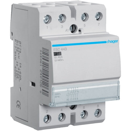 Schütz 40A 3S/1Ö 230V ESC443 (ESC443) afbeelding 1