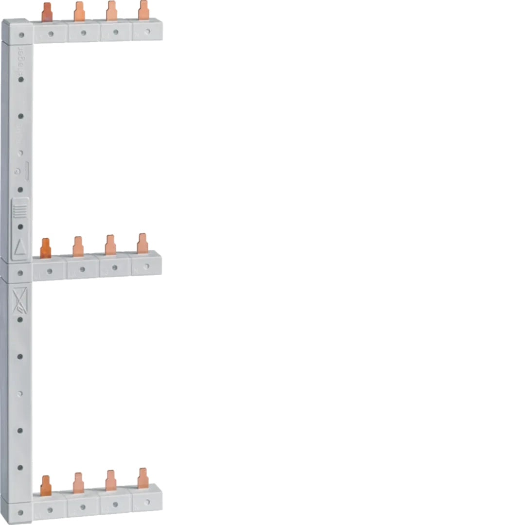 HAGER KCF668S Phasenschiene senkrecht links/rechts (KCF668S) - 3250613710156 - afbeelding 1