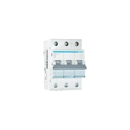 Hager Leitungsschutzschalter 3polig 16 A MBN316 (MBN316) afbeelding 1