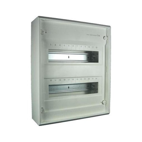 1 Stück - Hager Kleinverteiler, AP Volta IP30,2x12PLE,DIN4387 VA24CN / 248635 afbeelding 1