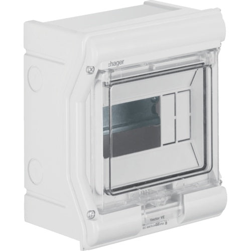 Hager Vector IP65 6PLE UV-stabil o.LE VE106SN (VE106SN) afbeelding 1