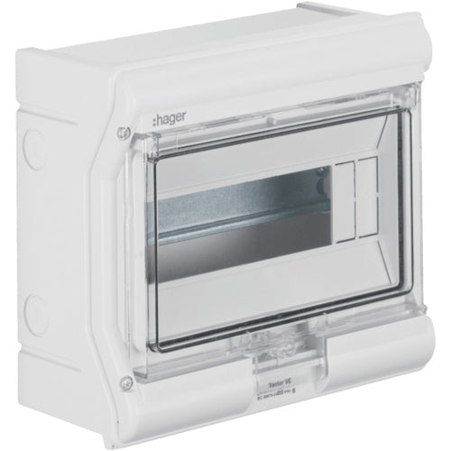 Hager Vector IP65 10PLE UV-stabil o.LE VE110SN (VE110SN) afbeelding 1