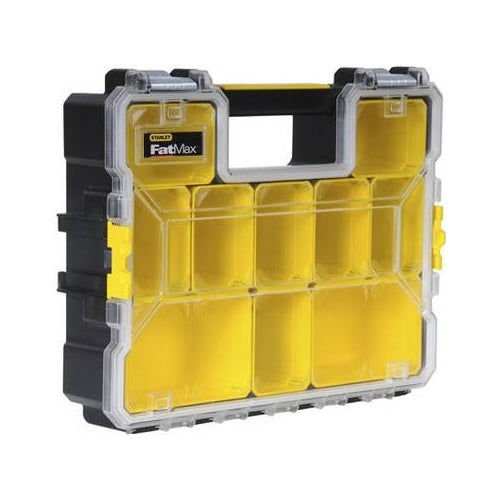 Stanley by Black & Decker Sortimentskoffer (L x B x H) 44.6 x 11.6 x 35.7 cm Anzahl Fächer: 10 (1-97-518) afbeelding 1