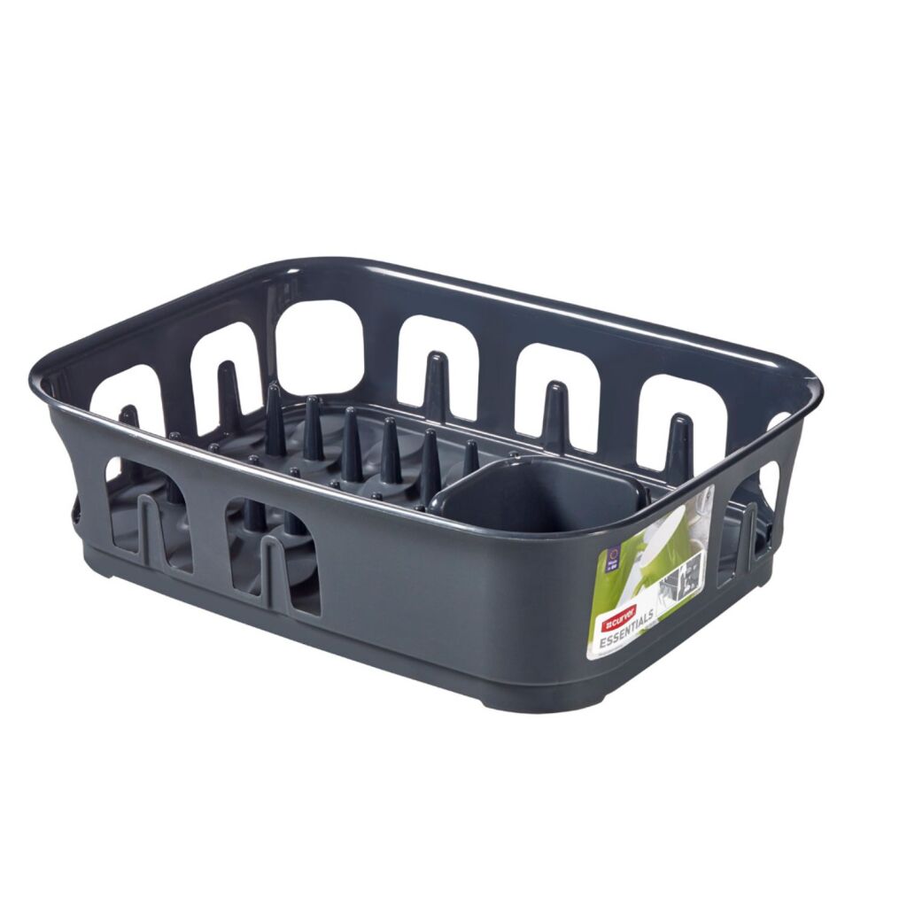 Curver Essentials Drainer 39x29x10.9 cm Anthracite