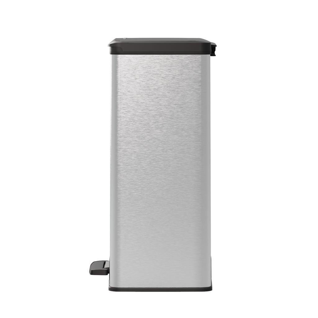 Curver Decobin Pedal Bin 65 L Silver Metallic