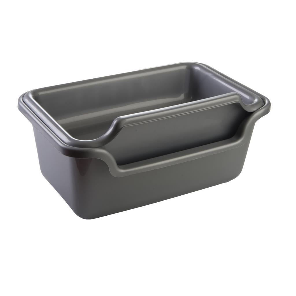 Curver Potato Peel Bin 20 L - Silver - 40.1 x 29 x 24.5 cm 29x24.5x40.1