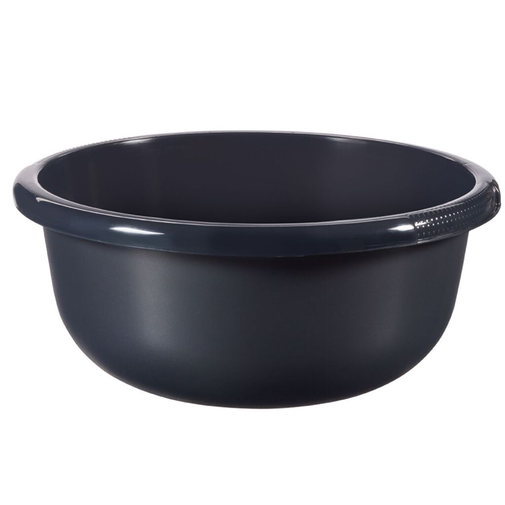 Curver Round Dishwashing Basin 10.5 L Anthracite 39x15 cm