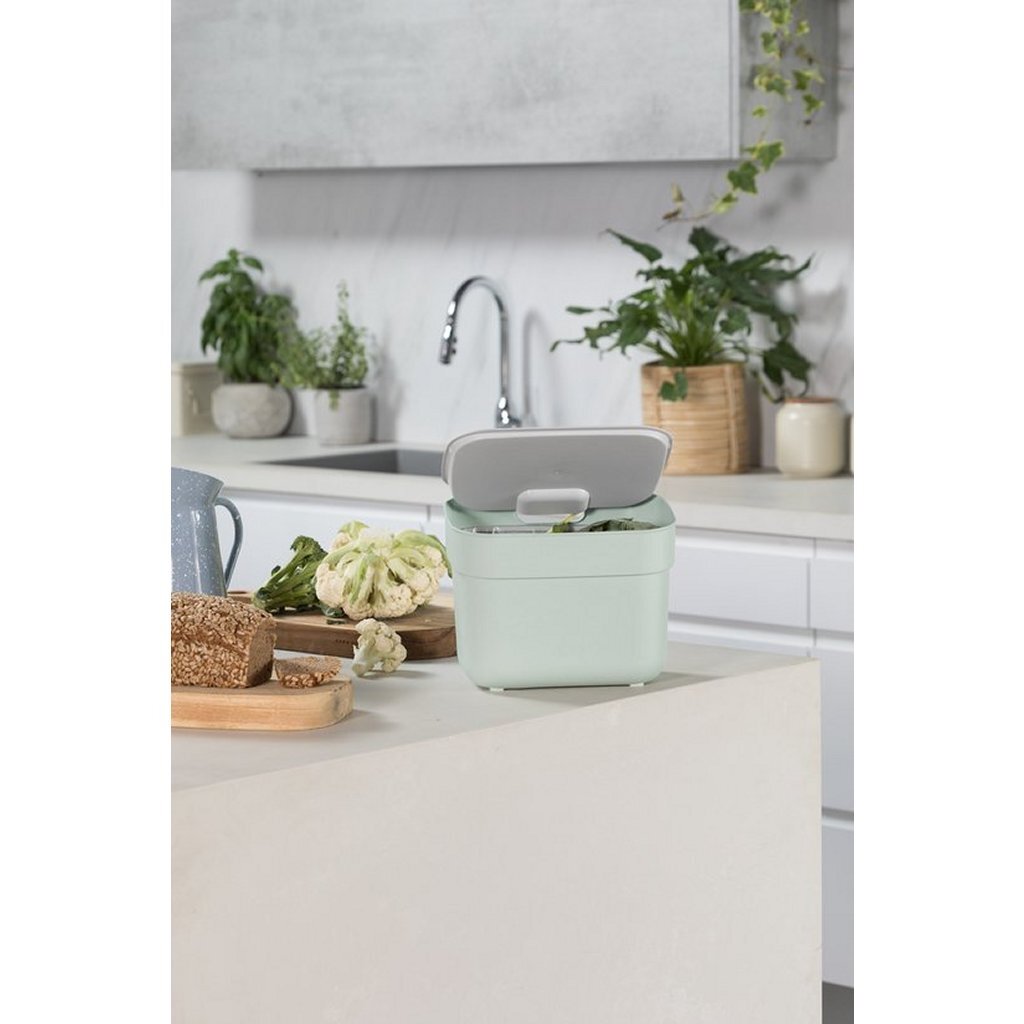 Curver Ready To Collect Organic Waste Bin 5 L Green/Grey