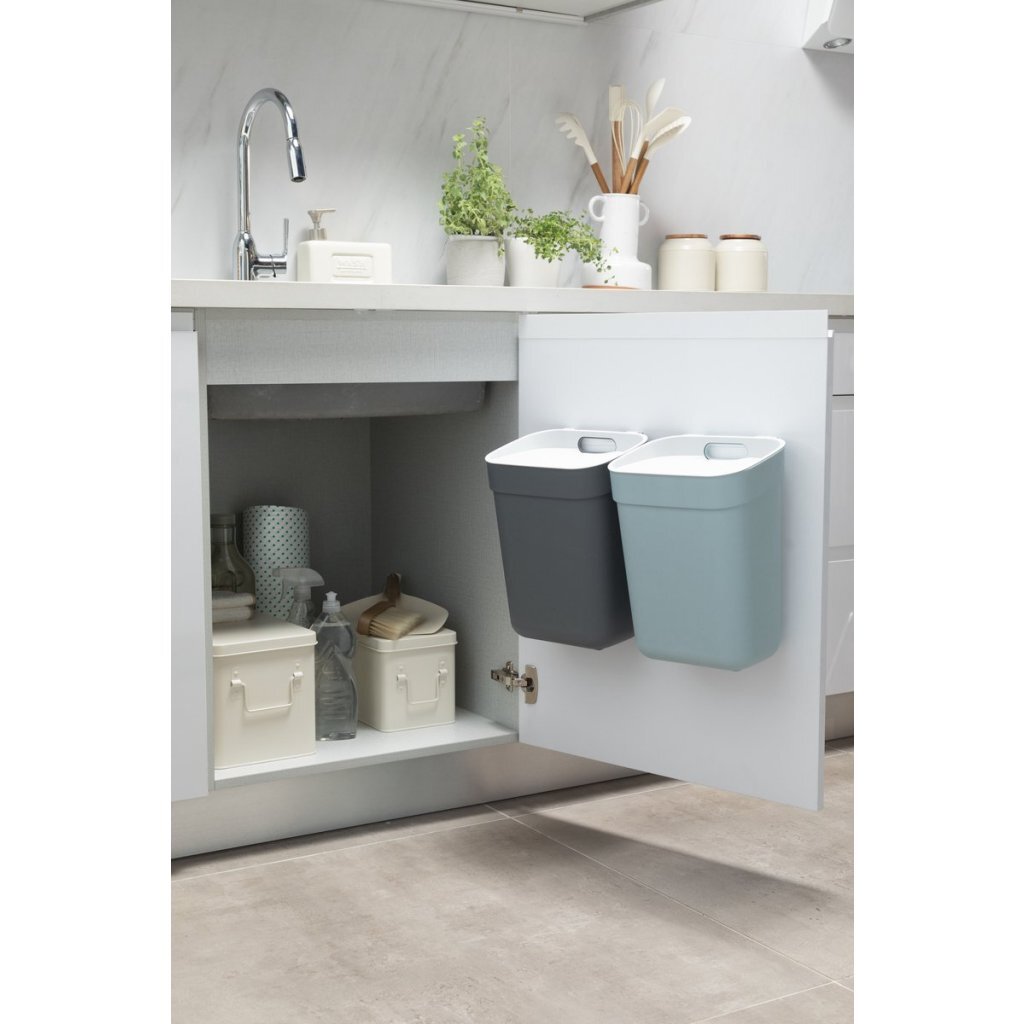 Curver Waste Bin 10 L Blue/Grey - Ready To Collect