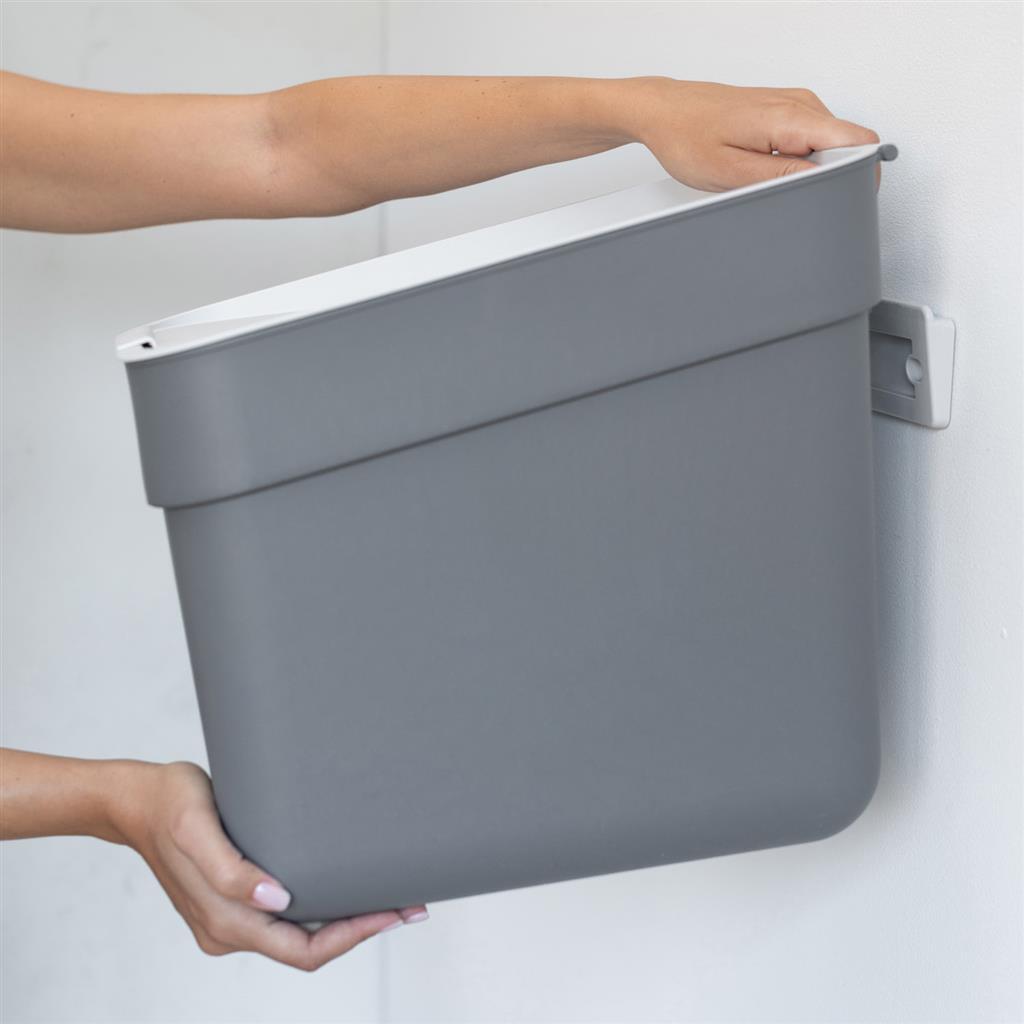Curver Waste Bin 20 L Green/Light Grey - Ready To Collect