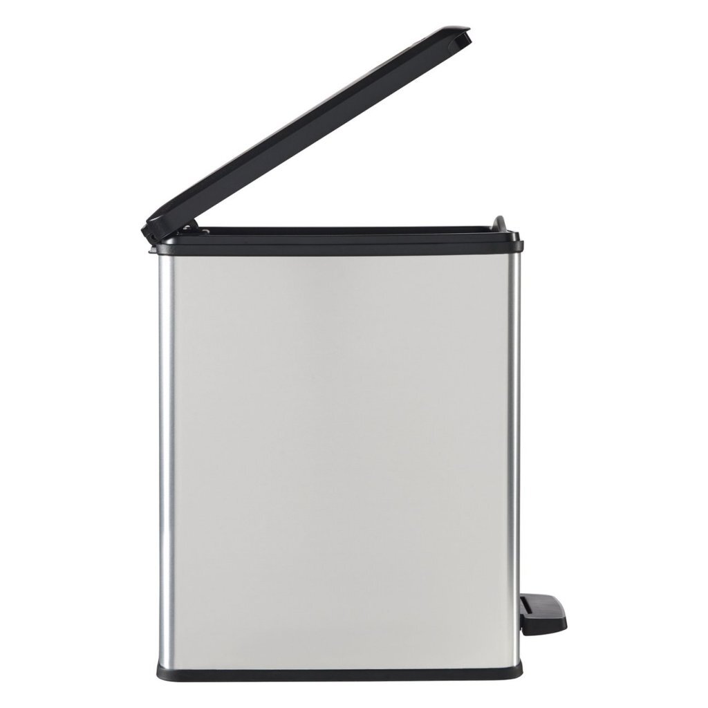 Curver Decobin Slim Pedal Bin 25 L Metallic/Black for Waste