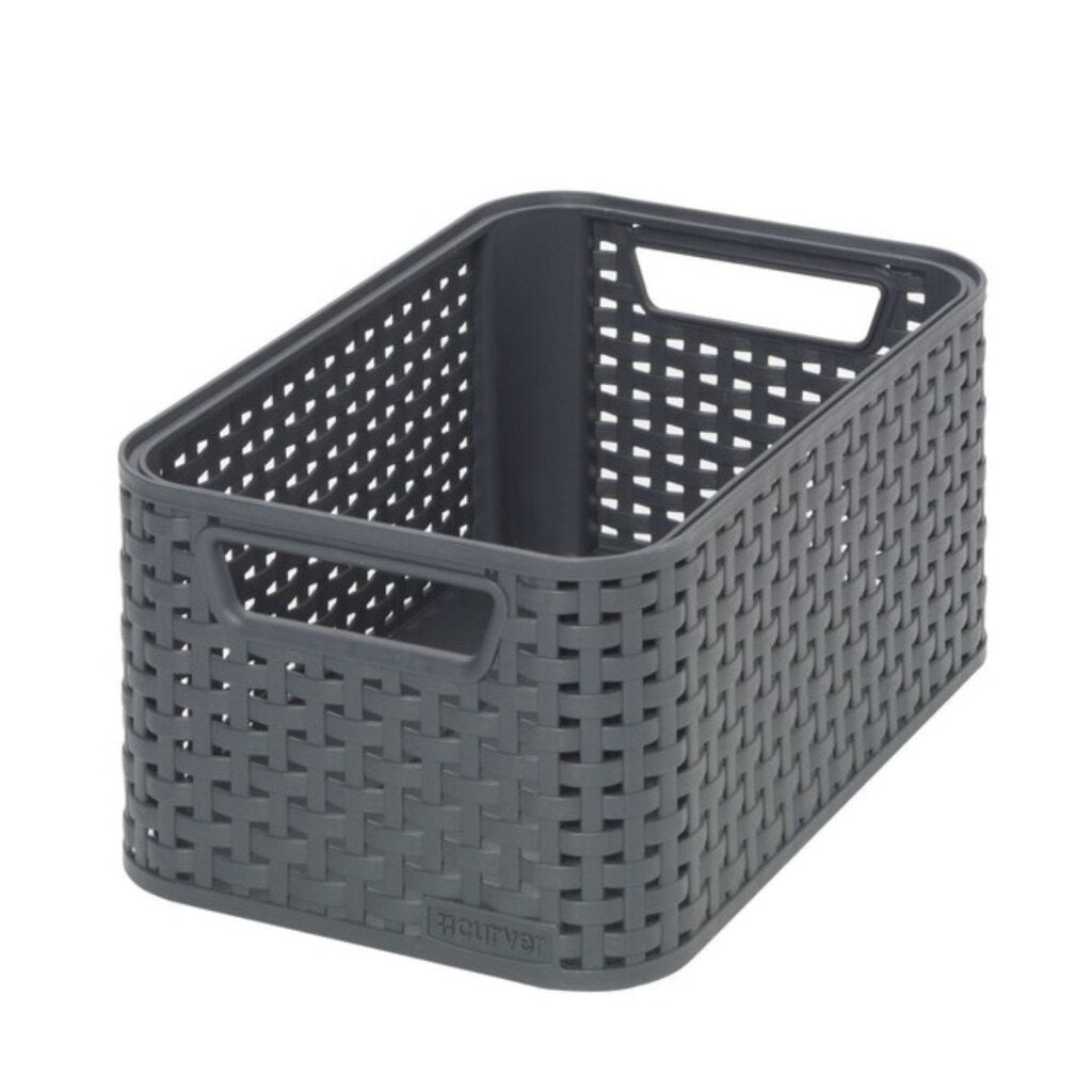 Curver Style Storage Basket 6 L Anthracite
