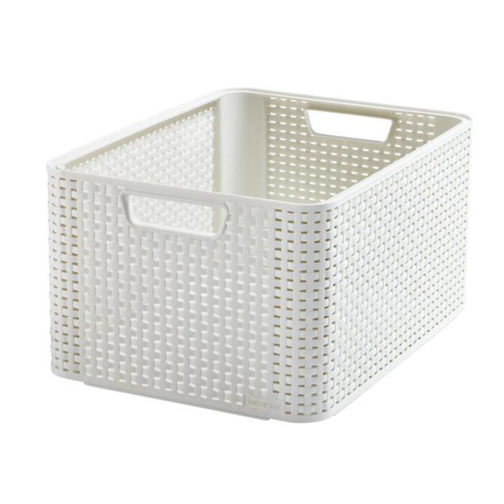 Curver Storage Basket 6 L White Style