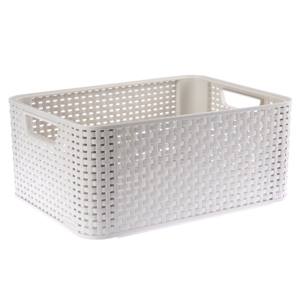 Curver Style Storage Basket 18 L White