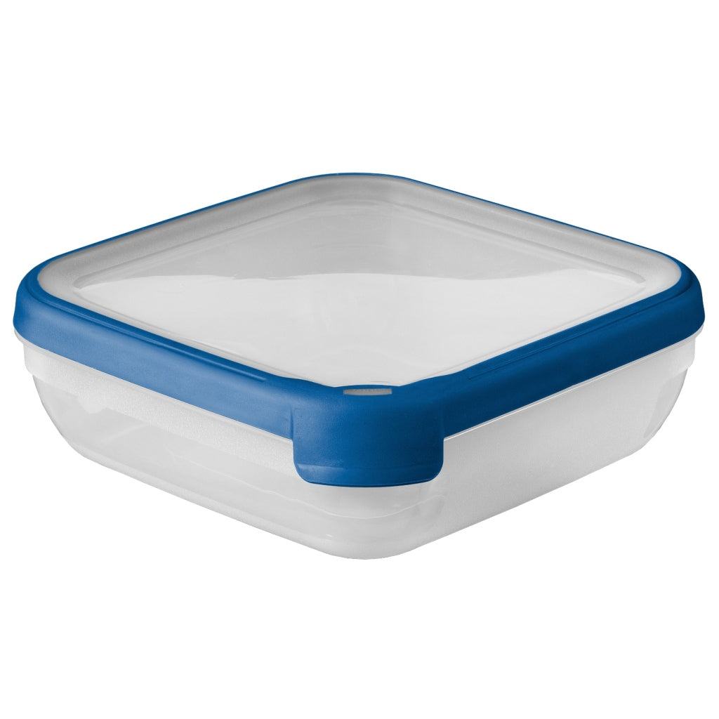 Curver Grand Chef Square Food Storage Container 1.6 L Transparent/Dark Blue