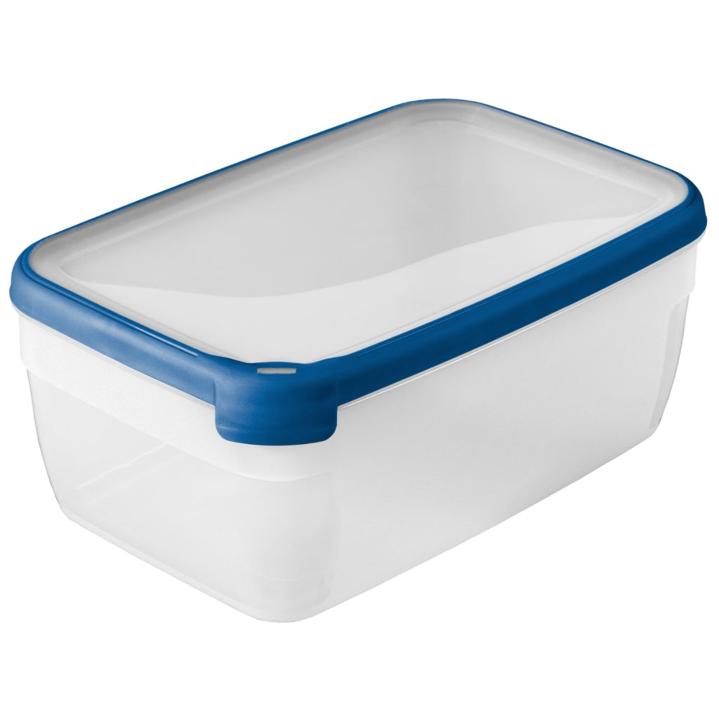 Curver Grand Chef Rectangular Food Storage Container 5.4 L Transparent/Dark Blue