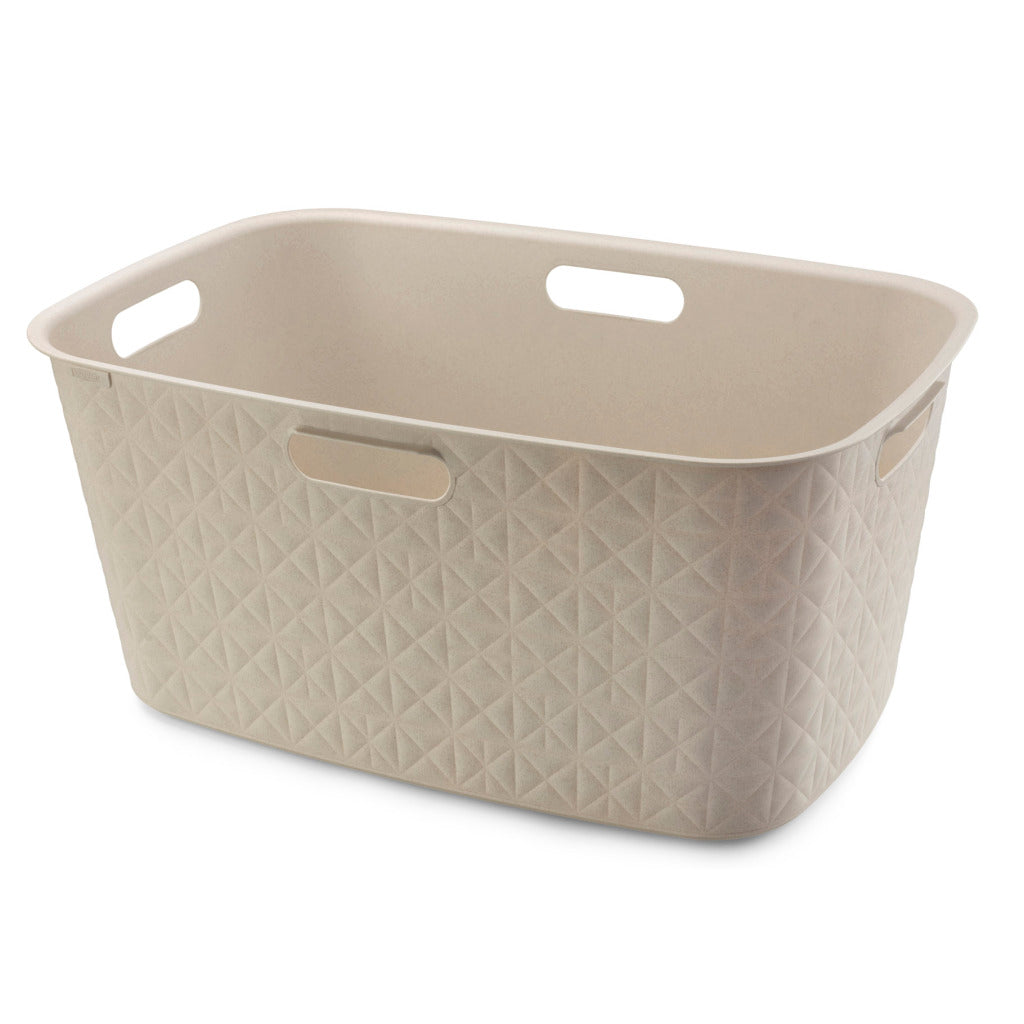 Curver Softex Laundry Basket 45 L Chalk White