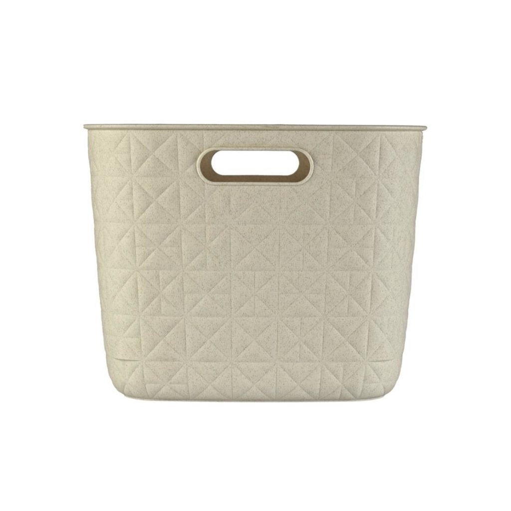 Curver Softex Storage Basket Large 19 L Chalk White