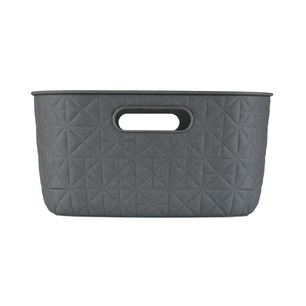 Curver Softex Storage Basket 12.5 L Anthracite with Ergonomic Handles
