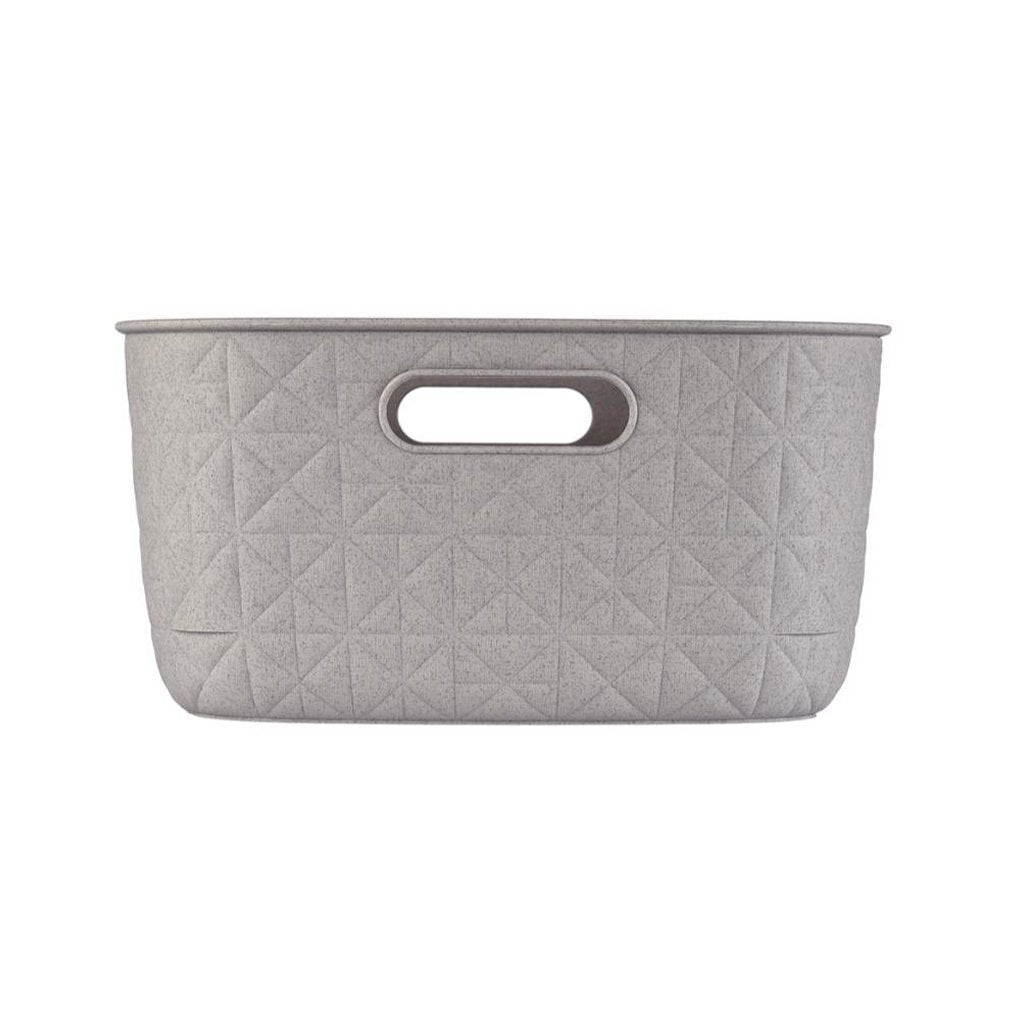Curver Softex Storage Basket 12.5 L Taupe with Ergonomic Handles
