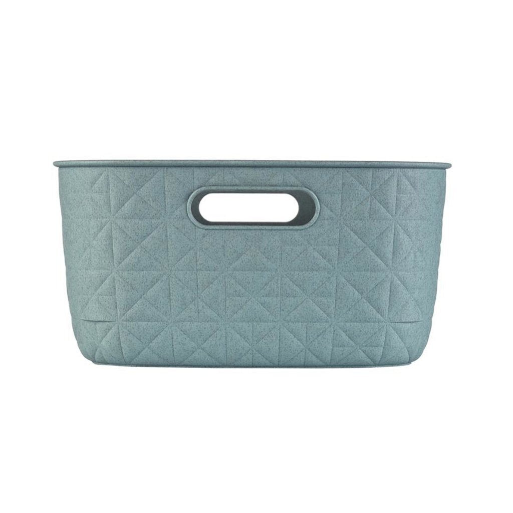 Curver Softex Storage Basket 12.5 L Mint Blue with Ergonomic Handles