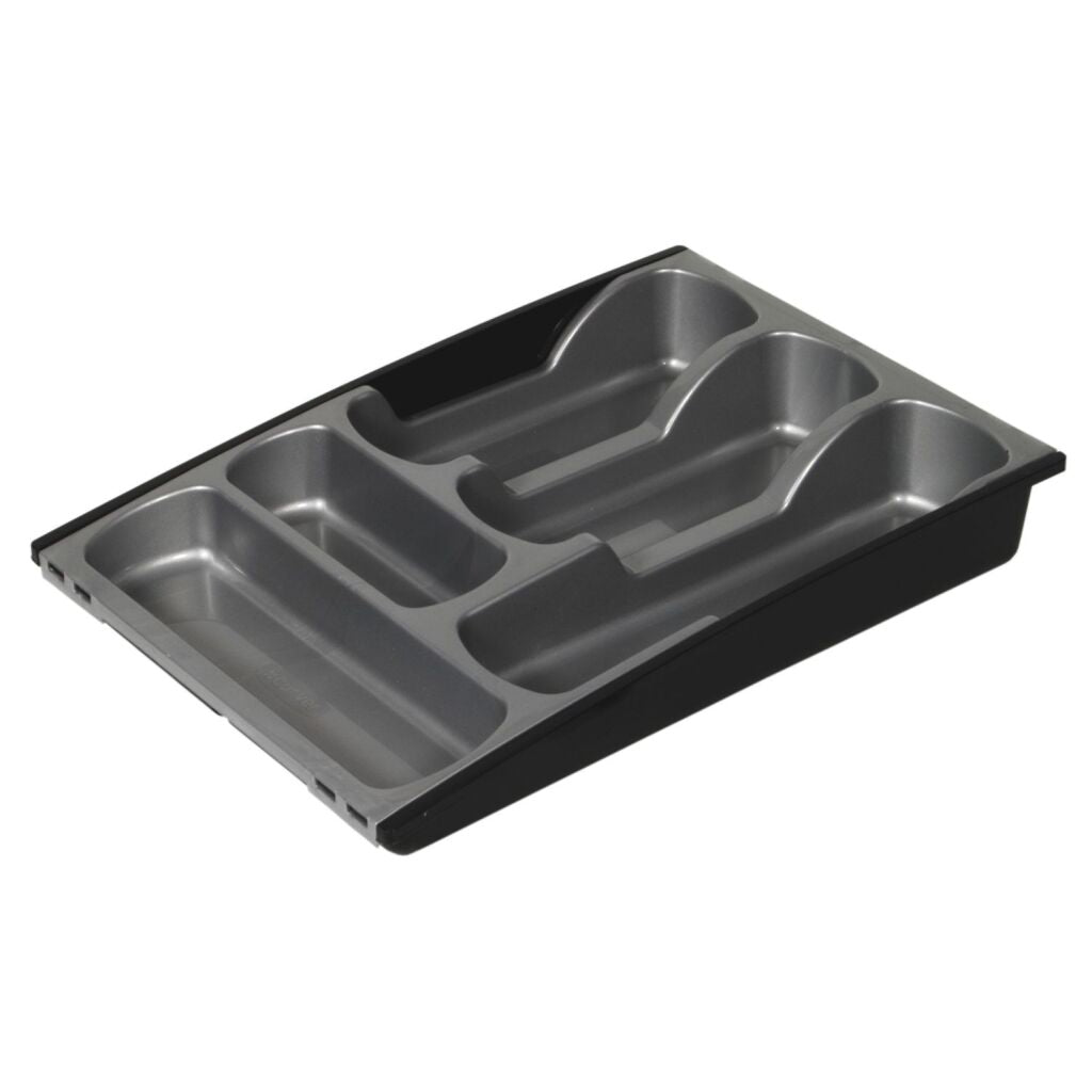 Curver Extendable Cutlery Tray 7-Compartment Grey/Anthracite