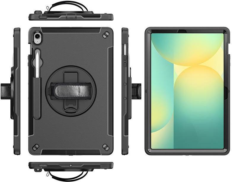 eSTUFF OHIO Defender Case for Galaxy Tab S10+/S9FE+/S9+ with Hand - Model ES68105003-BULK
