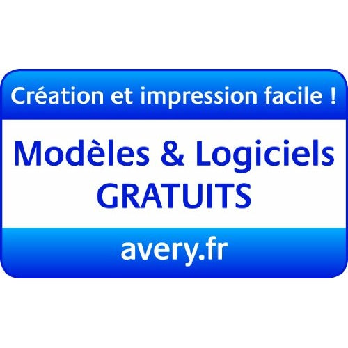 Avery Heavy Duty Laser Labels - Polyesteretiketten - weiß - 63,5 x 38,1 mm 420 Etikett(en) (20 Bogen x 21) (L7060-20.FR) afbeelding 3