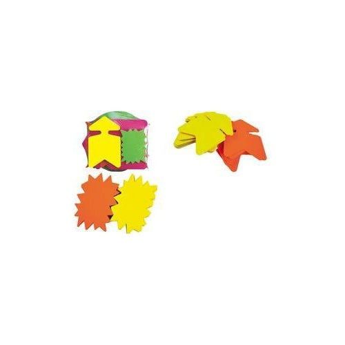 agipa Signal-Etiketten "Pfeil", gelb/orange, 320 x 480 mm zweiseitig: eine Seite orange, andere Seite gelb (24910) afbeelding 1