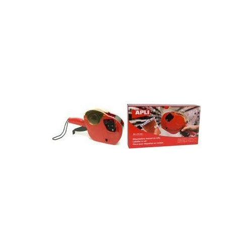 agipa Preisauszeichner 101419, rot, 2-zeilig 10 Ziffern (10mm) (101419) afbeelding 1