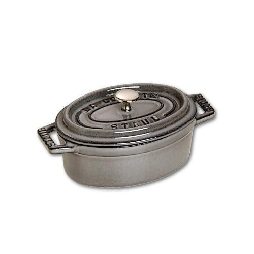 Mini cast iron oval pot Staub - 250 ml afbeelding 1