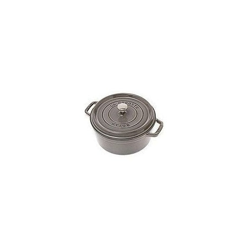 Staub Cocotte - Einzelpfanne - Grau - Eisenguss - 3,8 l - 1 Stück(e) - 24 cm (40500-246-0) - 3272341024183 - image 1