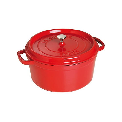 Staub Cocotte - Einzelpfanne - Kirsche - Eisenguss - 4,6 l - 1 Stück(e) - 26 cm (40509-840-0) afbeelding 1