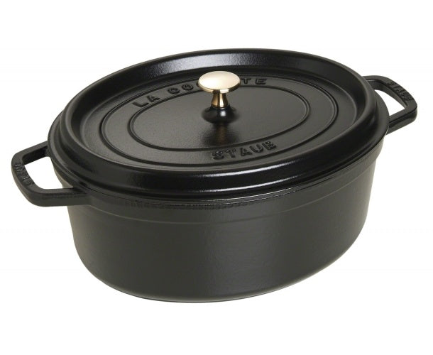 Staub Cocotte - Einzelpfanne - black - Eisenguss - 5,4 l - 1 Stück(e) - 31 cm (40509-319-0) afbeelding 1