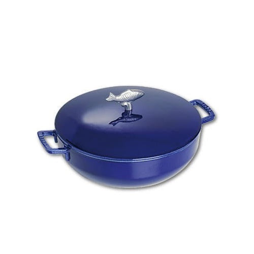 Staub Bouillabaisse pot - Einzelpfanne - Blau - Eisenguss - 4,65 l - 1 Stück(e) - 5,1 kg (40510-326-0) afbeelding 1