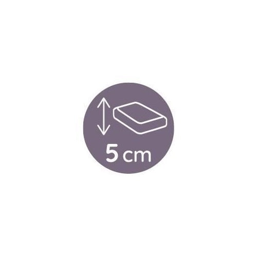 Matelas de berceau TINEO 80cmx40x5cm - Déhoussable - Fabriqué En France - Sans Traitement afbeelding 6