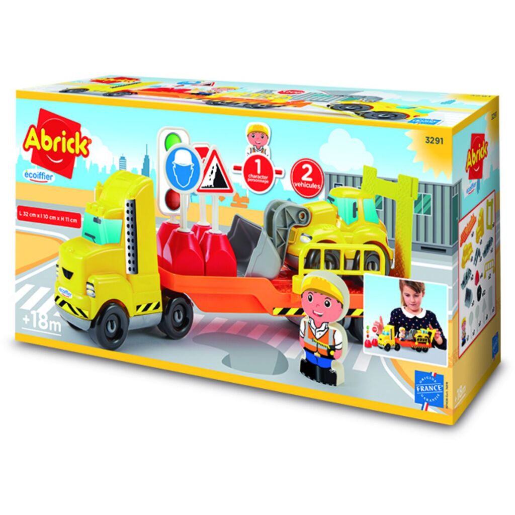 Abrick Truck with Semi-trailer