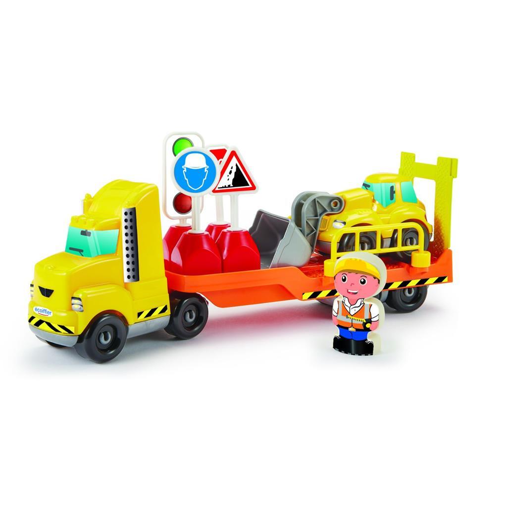Abrick Truck with Semi-trailer