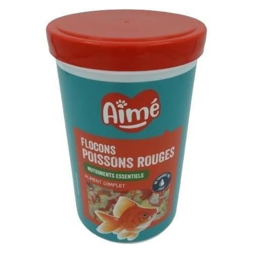 Aliment poisson - AIME - Flocons pour poissons rouges - 1000 ml afbeelding 3