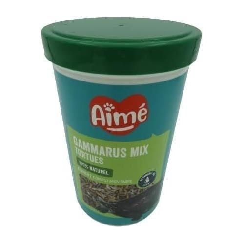 Aliment tortue - AIME - Gammarus Mix - 1000 ml - Crevettes naturelles, équilibre nutritionnel - 3281017002295 - image 5