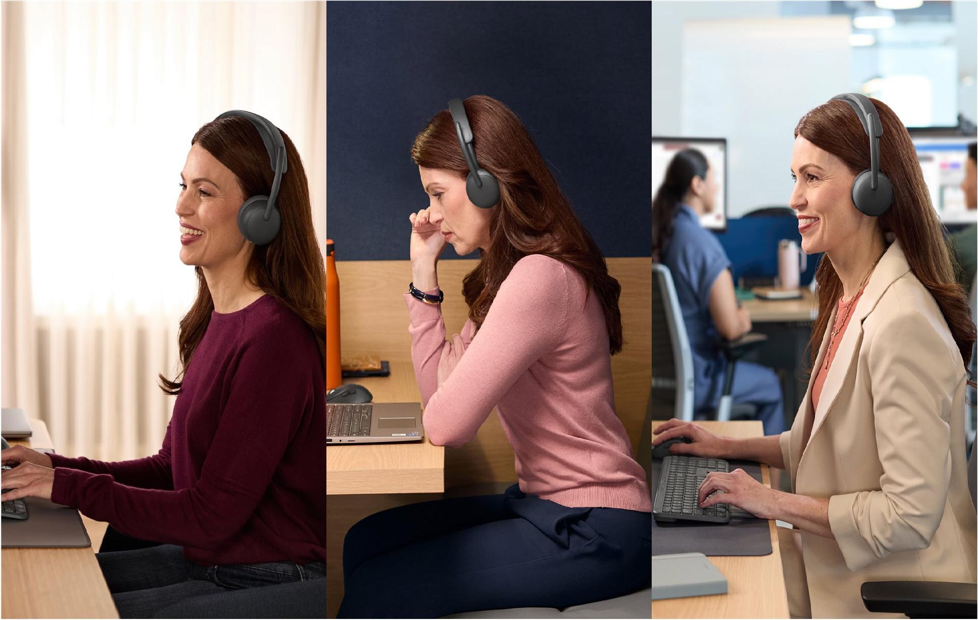 Logitech Zone Wireless 2 ES for Business - ANC Headset, Graphite